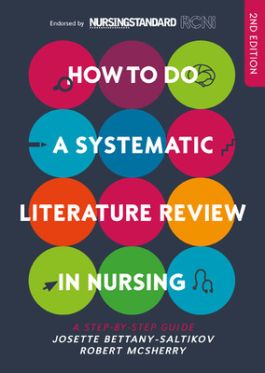 doing a literature review in nursing health and social care