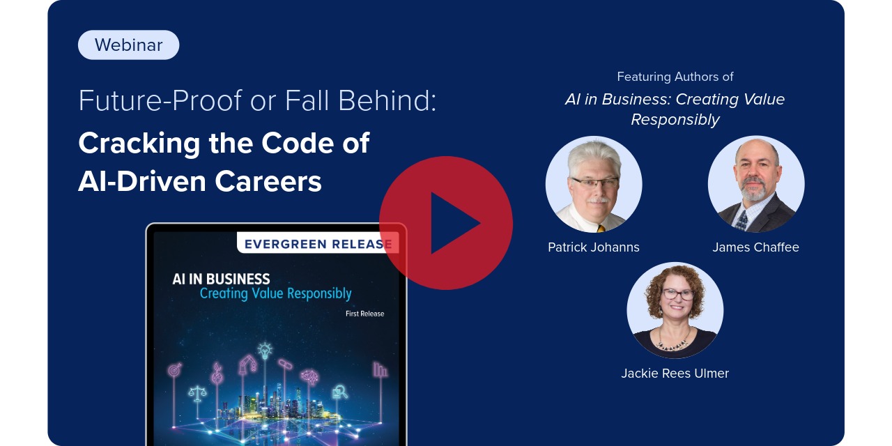 Watch on demand - Future-Proof or Fall Behind, Cracking the Code of AI-Driven Careers