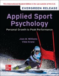 Applied Sport Psychology, Personal Growth to Peak Performance, 2026 Release