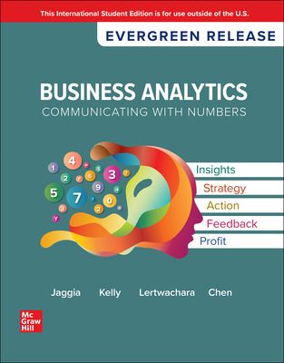 Jaggia, Business Analytics 2025 Release
