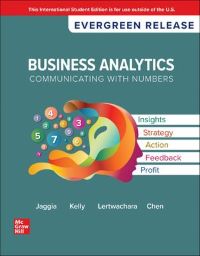 Jaggia, Business Analytics 2025 Release